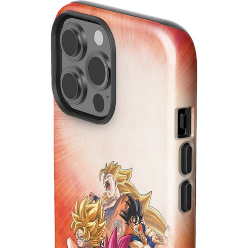 Dragon Ball Super Goku Evolution iPhone 15 Pro Max Impact Case